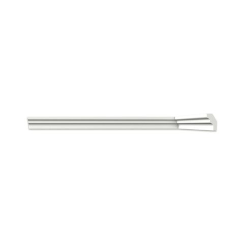Roda Teto Perfil de Poliestireno S25 Branco Homestar