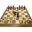 Ver imagem 4 de Xadrez de Luxo em Madeira Tamanho Grande Gavetas Integradas 3303g