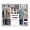 Ver imagem 2 de Guarda-roupa Casal 267cm 6 Portas 100% Mdf Linhares Espresso Móveis