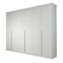 Ver imagem 3 de Guarda-roupa Casal 267cm 6 Portas 100% Mdf Linhares Espresso Móveis