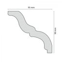 Ver imagem 2 de Roda Teto Perfil de Poliestireno Mt Branco Homestar