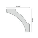 Ver imagem 3 de Roda Teto Perfil de Poliestireno A7 Branco Homestar