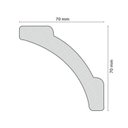 Ver imagem 2 de Roda Teto Perfil de Poliestireno A10 Branco Homestar