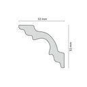 Ver imagem 2 de Roda Teto Perfil de Poliestireno K35 HomEstar