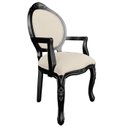 Ver imagem 1 de Poltrona Entalhada com Braço Decorativa Imperatriz Luxo Trono Provençal Aréa Gourmet Leitura Linhage