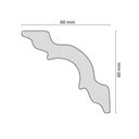 Ver imagem 3 de Roda Teto Perfil de Poliestireno K60 Branco Homestar