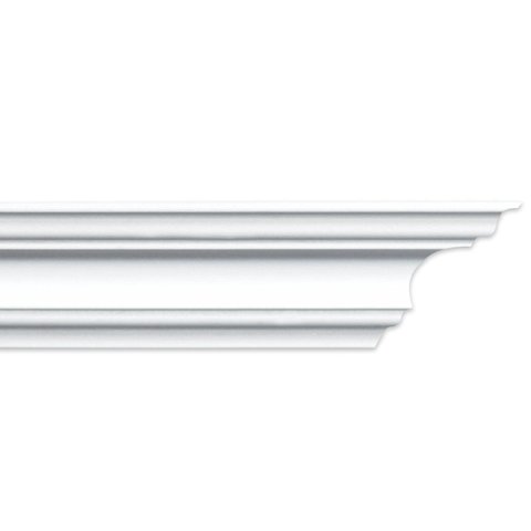 Roda Teto Perfil de Poliestireno K60 Branco Homestar