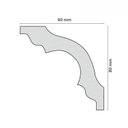 Ver imagem 2 de Roda Teto Perfil de Poliestireno K80 HomEstar