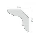 Ver imagem 2 de Roda Teto Perfil de Poliestireno C50 Branco Homestar