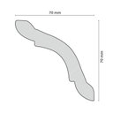 Ver imagem 2 de Roda Teto Perfil de Poliestireno C100  