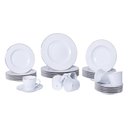Ver imagem 1 de Aparelho de Jantar Tramontina Elisa em Porcelana Decorada 30 Peças Tramontina
