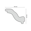 Ver imagem 2 de Roda Teto Perfil de Poliestireno HO HomEstar