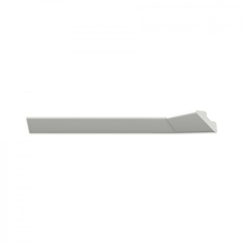 Roda Teto Perfil de Poliestireno L45 Branco Homestar