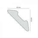 Ver imagem 2 de Roda Teto Perfil de Poliestireno L45  