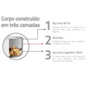 Ver imagem 3 de Panela Wok 28cm 3,4l Grano Frigideira Tramontina Fogão Indução:prateado