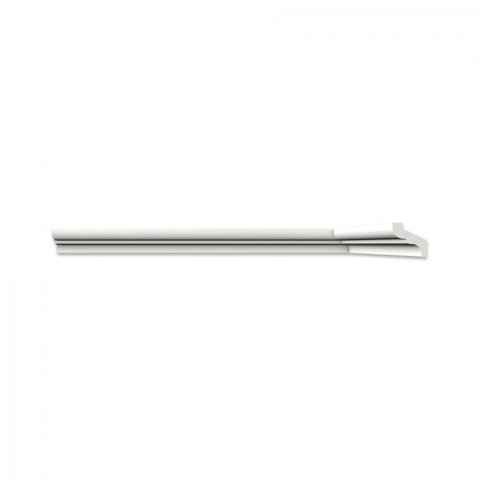 Roda Teto Perfil Poliestireno S35 Resistente Umidade Branco HomEstar