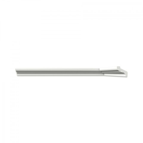 Roda Teto Perfil Poliestireno S35 Resistente Umidade Branco Homestar