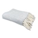 Ver imagem 1 de Manta P/ Sofá - Pinheiro - 3 Lugares - 1,45m X 1,95m - Cinza - Gouvea Textil
