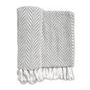 Ver imagem 2 de Manta P/ Sofá - Pinheiro - 3 Lugares - 1,45m X 1,95m - Cinza - Gouvea Textil