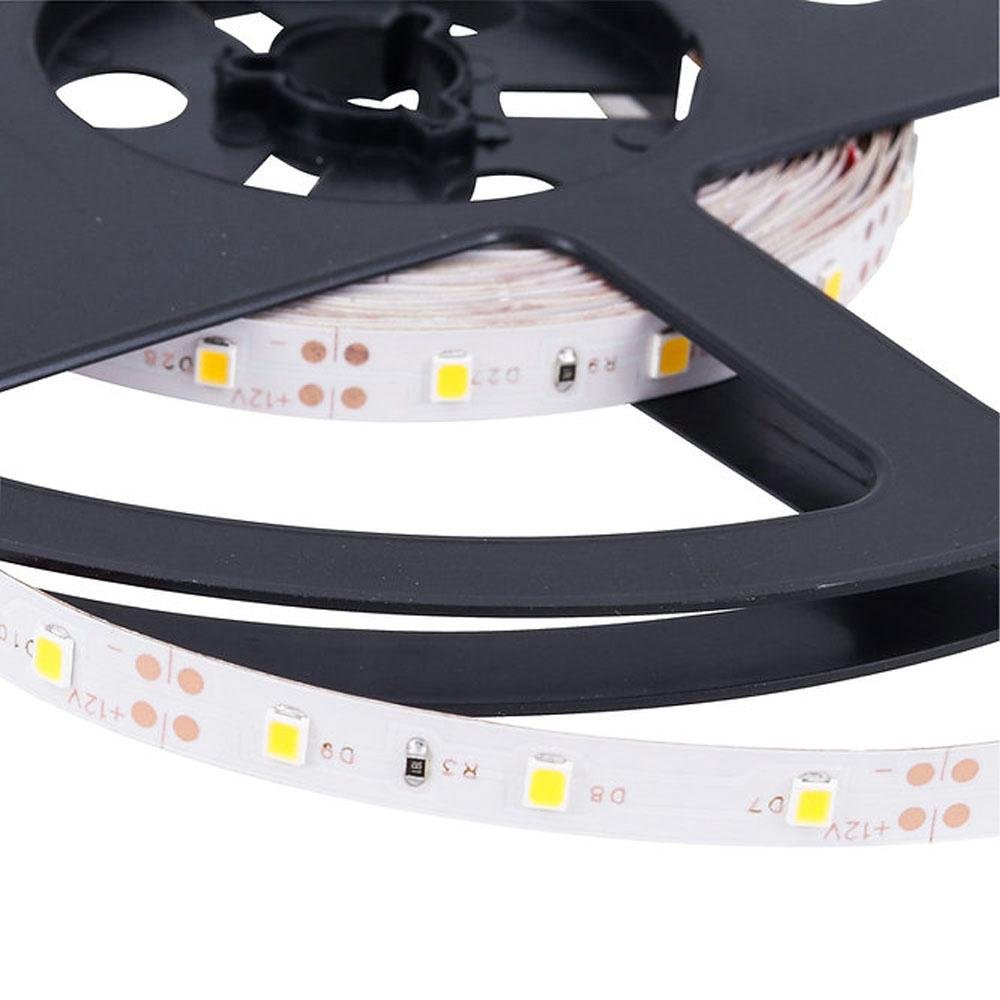 12 Volt LED - Bande SMD3528 Type 120  120 LEDs Par Mètre  IP20 Couleur De Lumiere Blanc Chaud