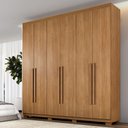 Ver imagem 2 de Guarda-roupa Moscou 6 Portas 6 Gavetas - Benetil