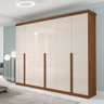 Guarda Roupa Casal 6 Portas MDF Guarapari Panan Móveis - 1