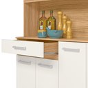Ver imagem 5 de Cozinha Compacta Magazin 120 Freijó com Off White Cristal Freijo com Off White