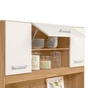 Ver imagem 6 de Cozinha Compacta Magazin 120 Freijó com Off White Cristal Freijo com Off White