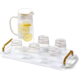 Bandeja com Alça Grande Multiuso em Acrílico - Elegância e Funcionalidade - 5