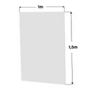Ver imagem 4 de Mesa de Reunião com Painel Tv 2mx1m Escritório Office Netmobil - Branco