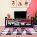 Ver imagem 1 de Rack de TV de Madeira Pinus Linea Tabaco