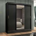 Ver imagem 1 de Guarda Roupa Casal com Espelho 3 Portas 2 Gavetas Istambul Espresso Móveis