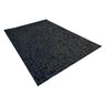 Tapete de Couro de Boi Preto Natural 2,00x3,00 S/b Pç 3x9cm - 2
