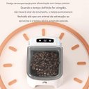Ver imagem 5 de Comedouro Automatico Pet Cao Gato Cachorro Raçao Petisco Sensor Movimento Presença Temporizador Prog