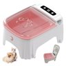 Comedouro Automatico Pet Cao Gato Cachorro Raçao Petisco Sensor Movimento Presença Temporizador Prog - 1