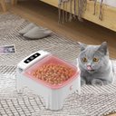 Ver imagem 3 de Comedouro Automatico Pet Cao Gato Cachorro Raçao Petisco Sensor Movimento Presença Temporizador Prog