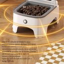 Ver imagem 4 de Comedouro Automatico Pet Cao Gato Cachorro Raçao Petisco Sensor Movimento Presença Temporizador Prog