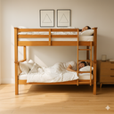 Ver imagem 1 de Beliche Duplo Adulto Solteiro de Madeira Maciça Resistente