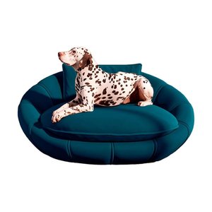 Cama Caminha Sofá Poltrona Pet Gato Cachorro Zafira Color:azul Escuro