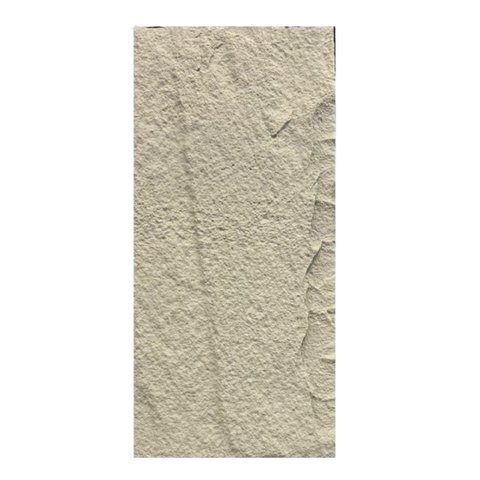 Revestimento de Parede Pedra Leve Decorativa 3D 120cm x 60cm x 3cm Formaco Decor Marrom/Marfim