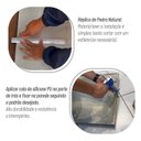 Ver imagem 5 de Revestimento de Parede Pedra Leve Decorativa 3D 120cm x 60cm x 3cm Formaco Decor Marrom/Marfim