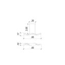 Ver imagem 2 de Lustre Pendente 17x95cm 15x2w 3000k 2400 Lúmens Fuxico Bella Iluminação