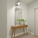 Ver imagem 2 de Espelho Orgânico 115cm X 60cm E24 Moldura Couro Preto Luxo Lançamento Quarto