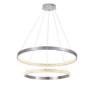 Pendente 4x80cm 42w 3000k 3700 Lúmens Oca Bella Iluminação