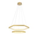 Ver imagem 4 de Lustre Pendente Bivolt Hex Bella Iluminação