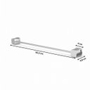 Ver imagem 4 de Toalheiro para Banheiro Linear Block 26794 Meber - Cromado