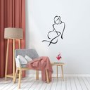 Ver imagem 1 de Adesivo Parede Silhueta Mulher Decoração Sala Clínica Estética Kanto Store Adesivo de Parede