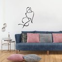 Ver imagem 3 de Adesivo Parede Silhueta Mulher Decoração Sala Clínica Estética Kanto Store Adesivo de Parede