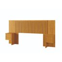 Ver imagem 1 de Cabeceira Ripada para Box Casal, Queen, King Fexivél