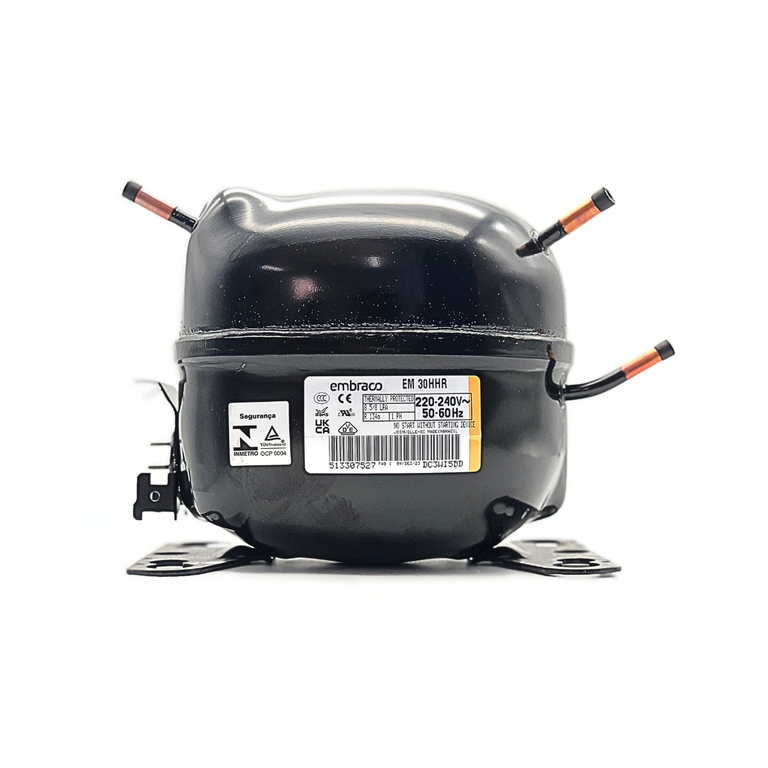 Motor Compressor 1/10 Hp Em30hhr Gás R134a Embraco 220v Motor Compressor 1/10 Hp Em30hhr Gás R134a Embraco 220v